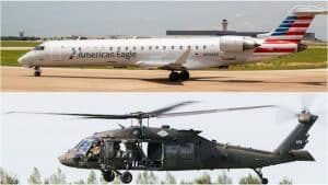 american airlines, army helicopter